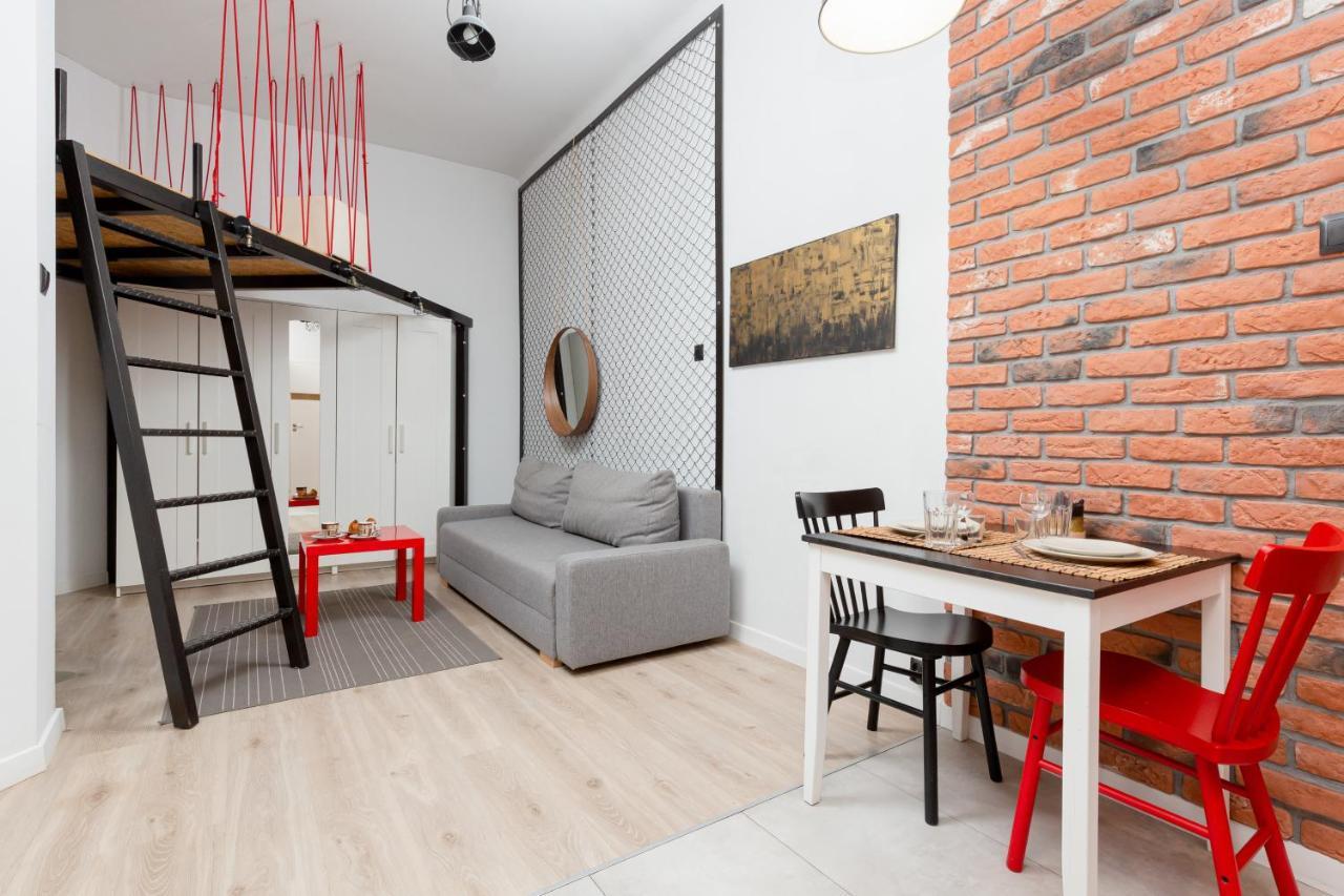 Downtown Studio Apartment Poznanska By Renters Warschau Buitenkant foto