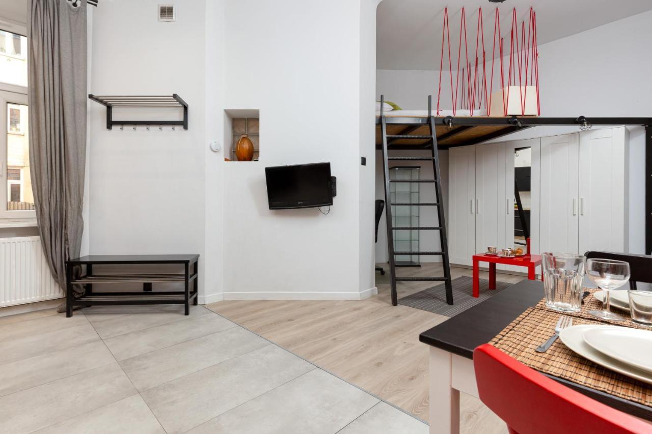 Downtown Studio Apartment Poznanska By Renters Warschau Buitenkant foto