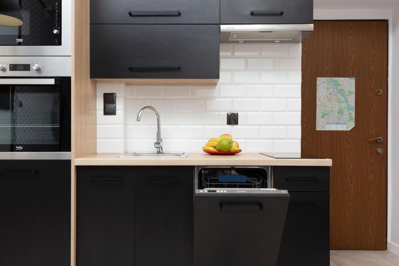 Downtown Studio Apartment Poznanska By Renters Warschau Buitenkant foto